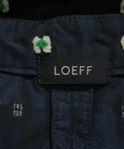 LOEFF（ロエフ）ジャケット 紺 サイズ:1(S位) レディース/2200737010190