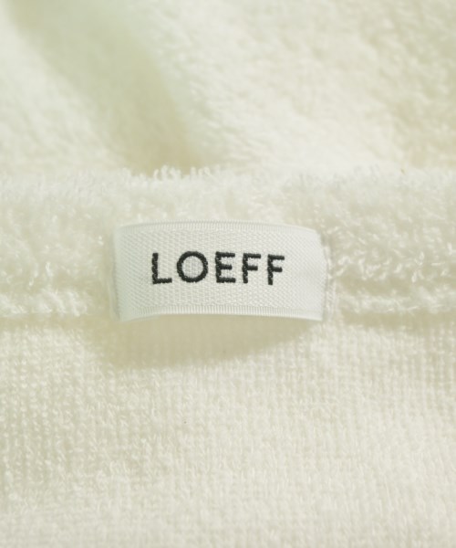 LOEFF（ロエフ）Tシャツ・カットソー 白 サイズ:F レディース/2200730921011