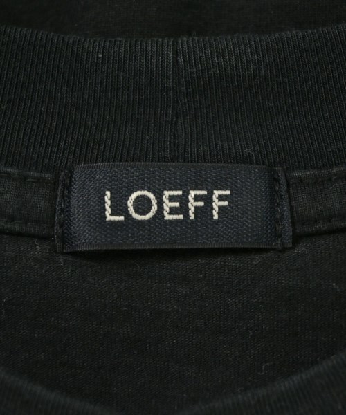 LOEFF（ロエフ）Tシャツ・カットソー 黒 サイズ:-(M位) レディース/2200732258030