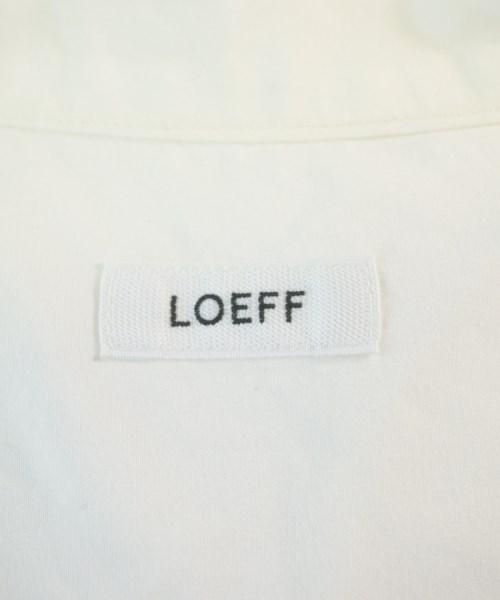 LOEFF（ロエフ）カジュアルシャツ 白 サイズ:0(XS位) レディース/2200714013015
