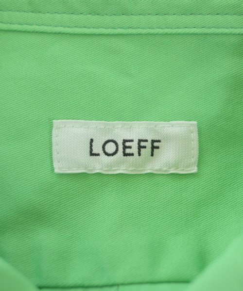 LOEFF（ロエフ）カジュアルシャツ 緑 サイズ:-(M位) メンズ/2200721057026
