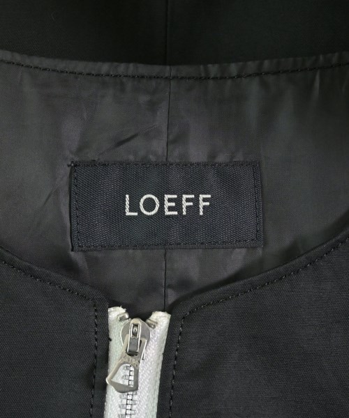LOEFF（ロエフ）ベスト 黒 サイズ:F レディース/2200721310190