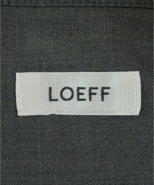 LOEFF（ロエフ）カジュアルシャツ グレー サイズ:1(S位) レディース/2200722341018