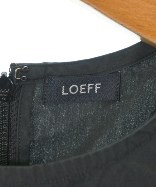 LOEFF（ロエフ）ワンピース 黒 サイズ:0(XS位) レディース/2200723361022