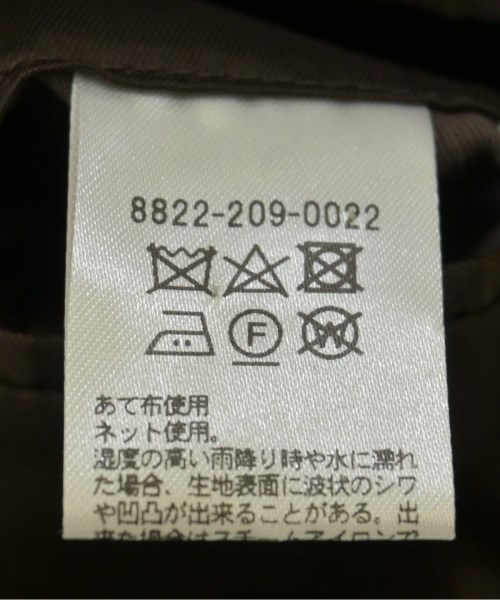 LOEFF（ロエフ）テーラードジャケット 茶 サイズ:0(XS位) レディース/2200723860044