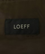 LOEFF（ロエフ）テーラードジャケット 茶 サイズ:0(XS位) レディース/2200723860044