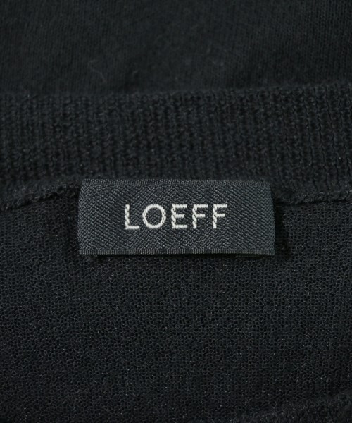 LOEFF（ロエフ）ニット・セーター 黒 サイズ:F レディース/2200721476179