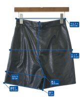 LOEFF（ロエフ）ショートパンツ 黒 サイズ:0(XS位) レディース/2200726914027