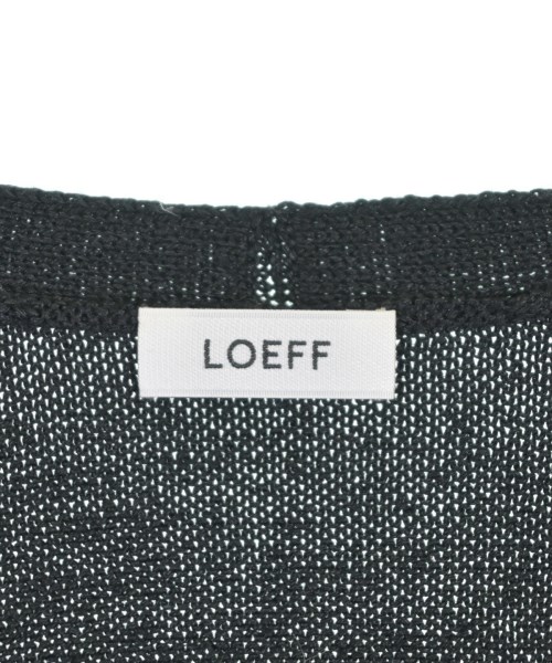 LOEFF（ロエフ）ニット・セーター 黒 サイズ:F レディース/2200727251060