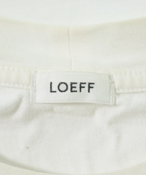 LOEFF（ロエフ）Tシャツ・カットソー 白 サイズ:-(M位) レディース/2200723146049