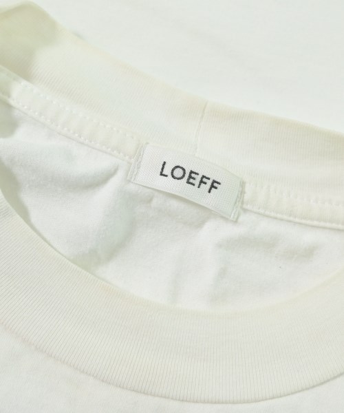 LOEFF（ロエフ）Tシャツ・カットソー 白 サイズ:-(M位) レディース/2200723146049