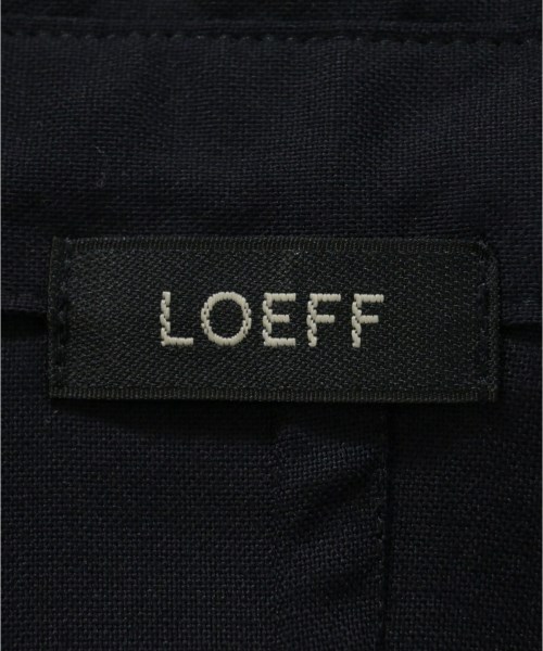 LOEFF（ロエフ）カジュアルシャツ 紺 サイズ:1(S位) メンズ/2200728479098