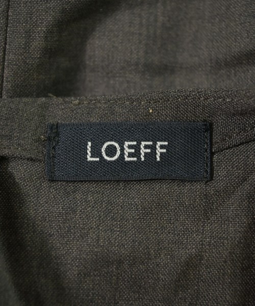 LOEFF（ロエフ）カジュアルシャツ 茶 サイズ:-(S位) レディース/2200728514041