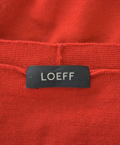 LOEFF（ロエフ）ニット・セーター 赤 サイズ:F レディース/2200678702031