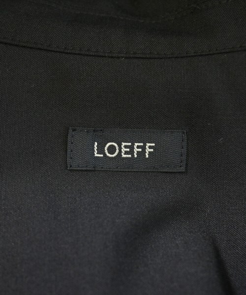 LOEFF（ロエフ）ワンピース 黒 サイズ:1(S位) レディース/2200683994025