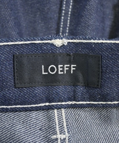 LOEFF（ロエフ）デニムパンツ 紺 サイズ:0(XS位) レディース/2200681062115