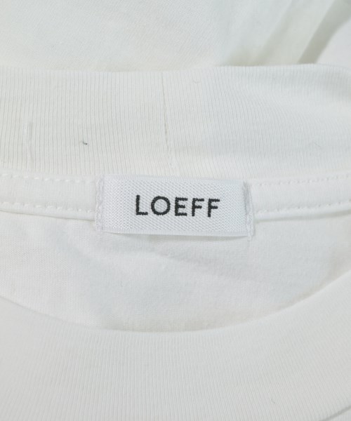 LOEFF（ロエフ）Tシャツ・カットソー 白 サイズ:-(XL位) レディース/2200682836036