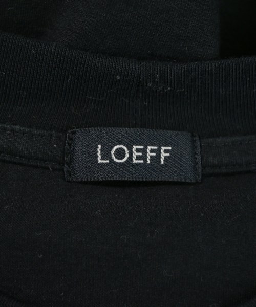 LOEFF（ロエフ）Tシャツ・カットソー 黒 サイズ:F レディース/2200661914014