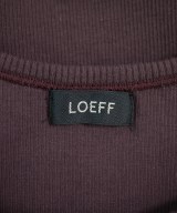 LOEFF（ロエフ）Tシャツ・カットソー 紫 サイズ:-(XS位) レディース/2200683683110