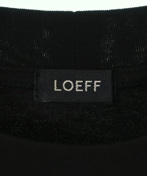 LOEFF（ロエフ）Tシャツ・カットソー 黒 サイズ:-(M位) レディース/2200687372034