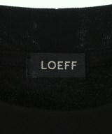 LOEFF（ロエフ）Tシャツ・カットソー 黒 サイズ:-(M位) レディース/2200687372034