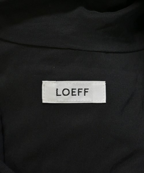 LOEFF（ロエフ）ブラウス 黒 サイズ:F レディース/2200686398028