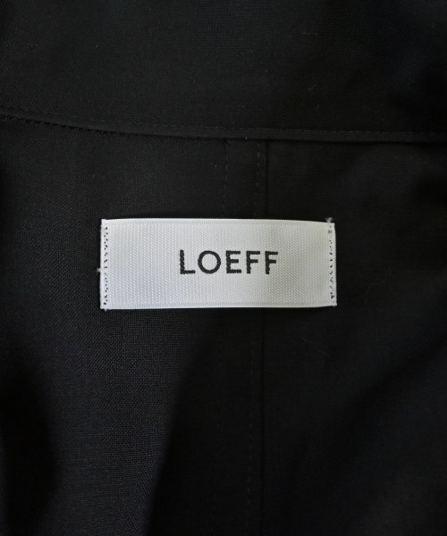 LOEFF（ロエフ）テーラードジャケット 黒 サイズ:0(XS位) レディース/2200685628263