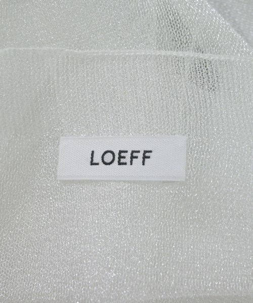 LOEFF（ロエフ）ニット・セーター 白 サイズ:F レディース/2200691616360