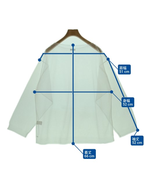 LOEFF（ロエフ）ニット・セーター 白 サイズ:F レディース/2200691619927