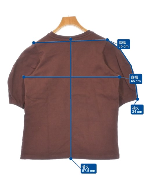 CASA FLINE（カーサフライン）Tシャツ・カットソー 茶 サイズ:F レディース/2200621529418