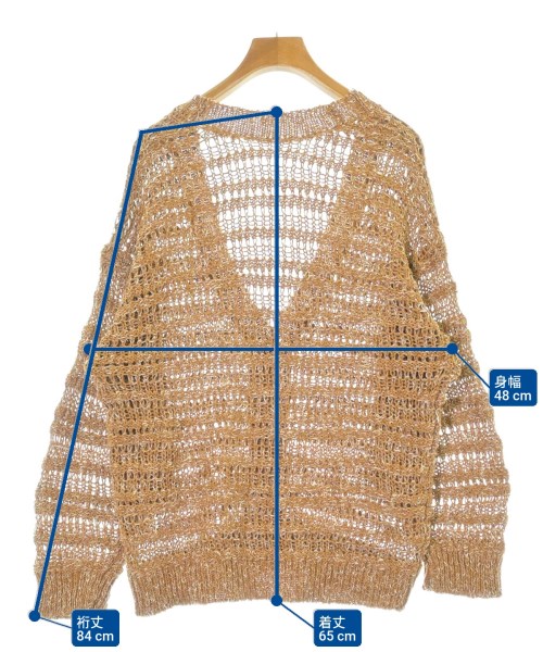 CASA FLINE（カーサフライン）カーディガン ベージュ サイズ:F レディース/2200643841116