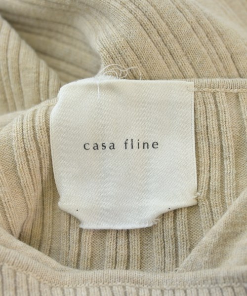 CASA FLINE（カーサフライン）ニット・セーター ベージュ サイズ:F レディース/2200632373024