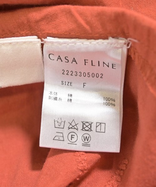 CASA FLINE（カーサフライン）ワンピース オレンジ サイズ:F レディース/2200608293059