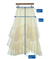 CASA FLINE（カーサフライン）ロング・マキシ丈スカート 白 サイズ:F レディース/2200611749062