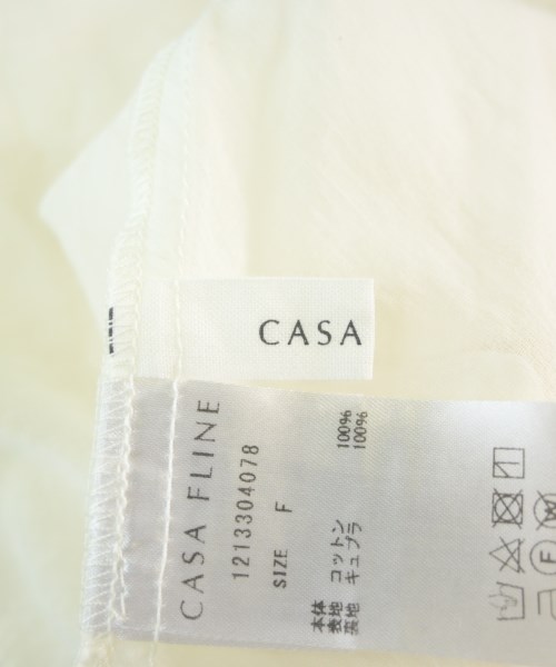 CASA FLINE（カーサフライン）ロング・マキシ丈スカート 白 サイズ:F レディース/2200675385152