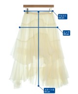 CASA FLINE（カーサフライン）ロング・マキシ丈スカート 白 サイズ:F レディース/2200675385152