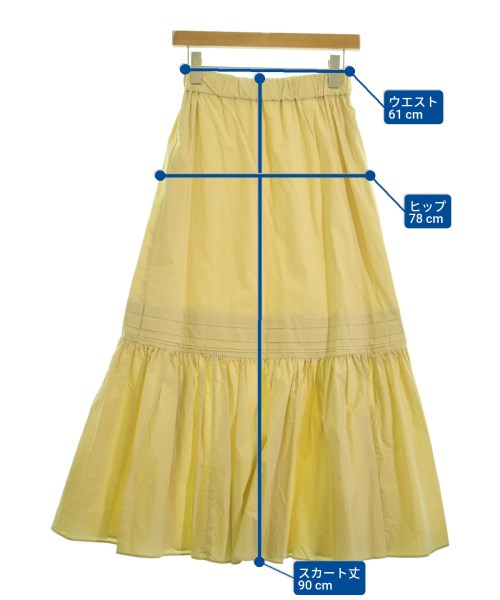 CASA FLINE（カーサフライン）ロング・マキシ丈スカート ベージュ サイズ:F レディース/2200687786183