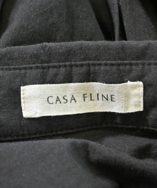 CASA FLINE（カーサフライン）シャツワンピース 黒 サイズ:F レディース/2200699556071
