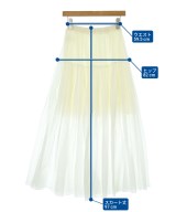 CASA FLINE（カーサフライン）ロング・マキシ丈スカート 白 サイズ:F レディース/2200657489038