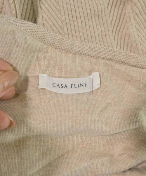 CASA FLINE（カーサフライン）タンクトップ ベージュ サイズ:F レディース/2200653816067