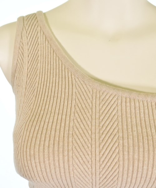 CASA FLINE（カーサフライン）タンクトップ ベージュ サイズ:F レディース/2200653816067