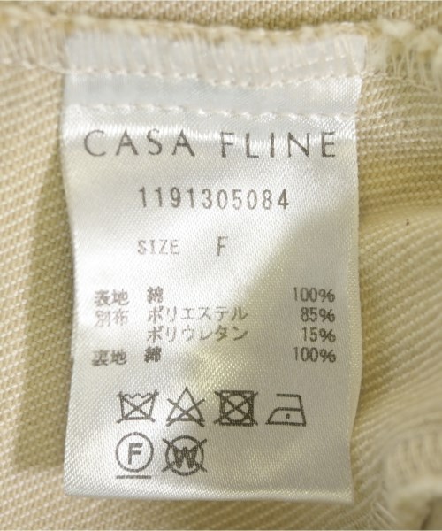 CASA FLINE（カーサフライン）ワンピース 白 サイズ:F レディース/2200709714033