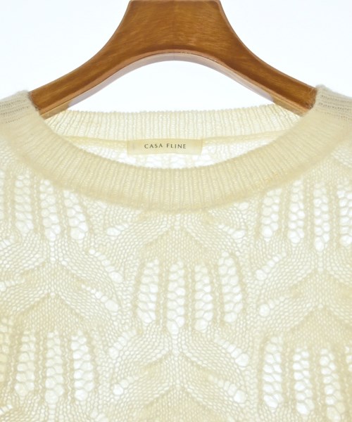 CASA FLINE（カーサフライン）ニット・セーター 白 サイズ:F レディース/2200652260021