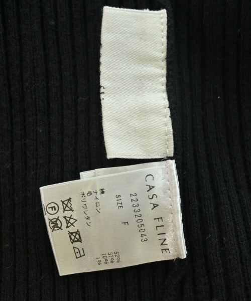 CASA FLINE（カーサフライン）ワンピース 黒 サイズ:F レディース/2200701869014