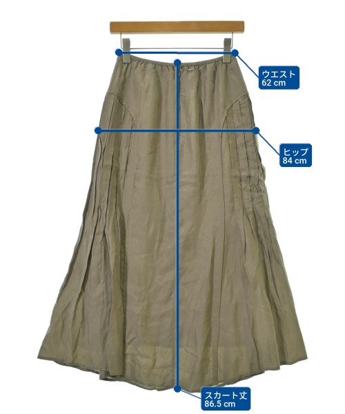 CASA FLINE（カーサフライン）ロング・マキシ丈スカート グレー サイズ:F レディース/2200698558083