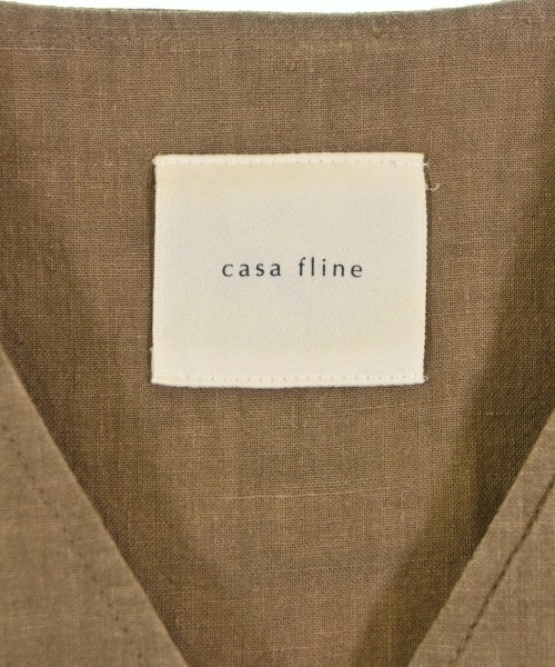 CASA FLINE（カーサフライン）ベスト 茶 サイズ:F レディース/2200702182112