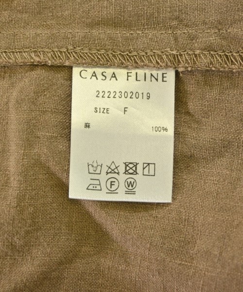 CASA FLINE（カーサフライン）ベスト 茶 サイズ:F レディース/2200702182112