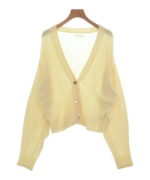 CASA FLINE(カーサフライン)カーディガン 黄 サイズ:F/2200660010014