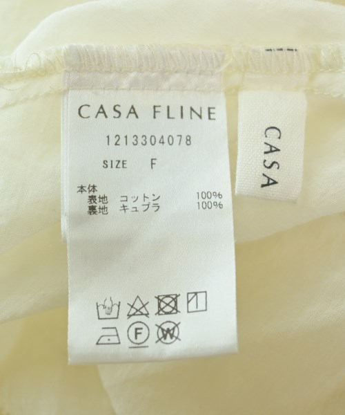 CASA FLINE（カーサフライン）ロング・マキシ丈スカート 白 サイズ:F レディース/2200667560154