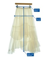 CASA FLINE（カーサフライン）ロング・マキシ丈スカート 白 サイズ:F レディース/2200667560154